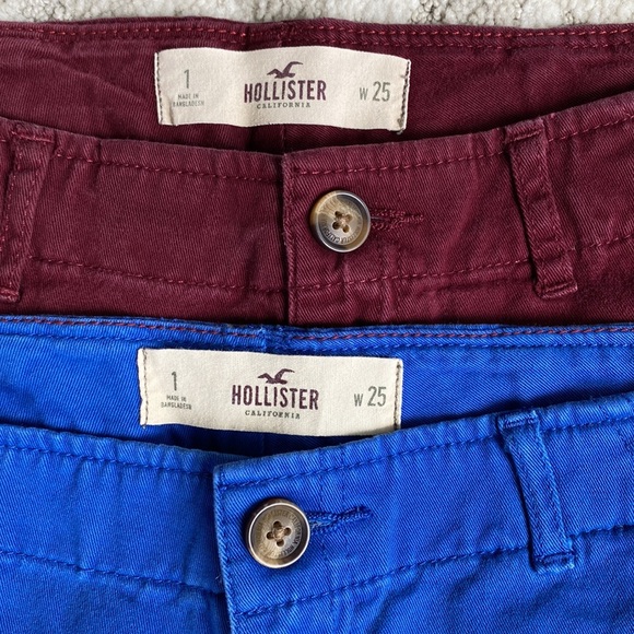 •Hollister• (2) Low-Rise Cargo Short Shorts - Picture 15 of 16